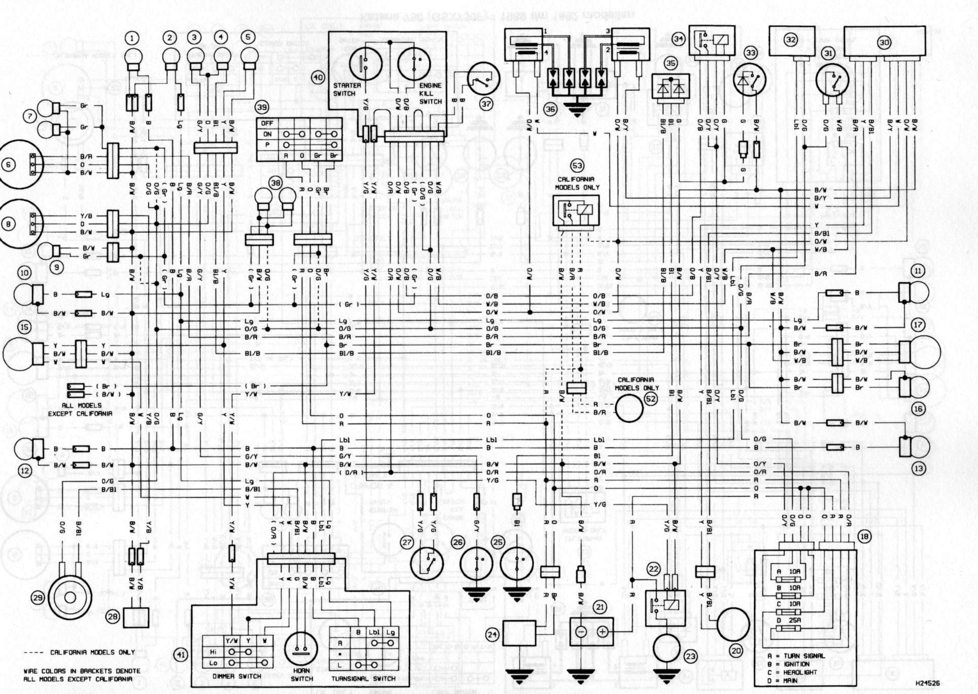 1976 Suzuki Ts 250 Wiring Diagram